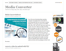 Tablet Screenshot of media-converter.com